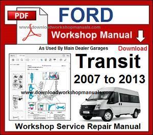 Ford Transit PDF Workshop Repair Manual